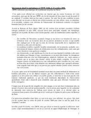 Internement abusif et maltraitance d'une invalide à l'IPPP - Groupe ...