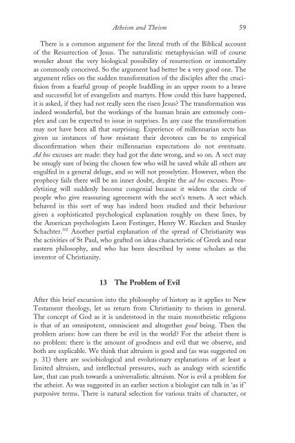 Atheism and Theism JJ Haldane - Common Sense Atheism