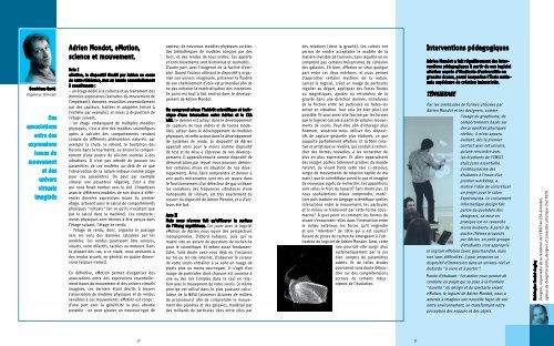 Téléchargez le Cahier n°5 - l'atelier arts sciences