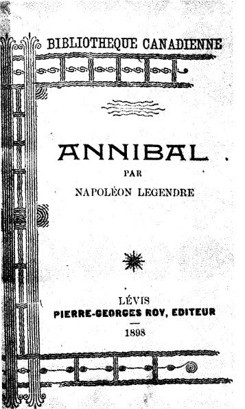 Annibal / par Napoléon Legendre