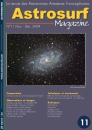 N°11 Nov. - Déc. 2004 - AstroSurf