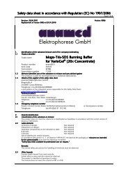 Mops/Tris/Sds running buffer for Variogel - anamed Elektrophorese ...