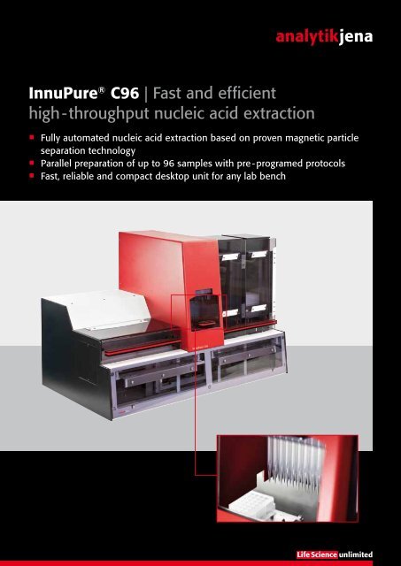 Innupure® C96 | Fast and efficient high ... - Analytik Jena AG