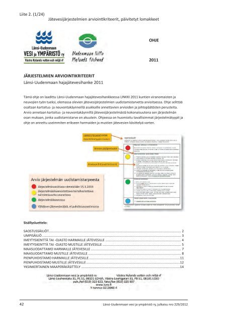 LINKKI 2011 - Neuvontatyön vaikuttavuuden arviointi ja parantaminen