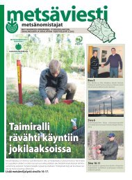 Metsaviesti 2-2012.pdf - Metsänhoitoyhdistykset