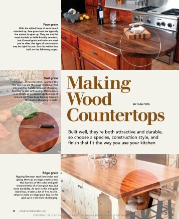 Making Wood Countertops - WEST SYSTEM Epoxy