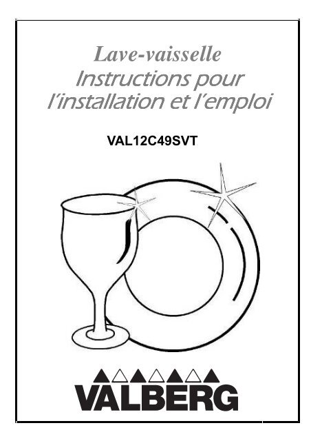 Instructions pour l'installation et l'emploi - Electro Depot