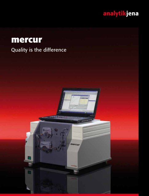 Atomfluoreszenz-Quecksilber-Analysator-mercur - Analytik Jena AG