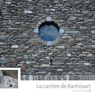 La carrière de Ranhissart - Pierres & Marbres de Wallonie