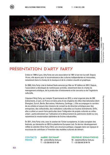 nUITS SONORES dossier de presse