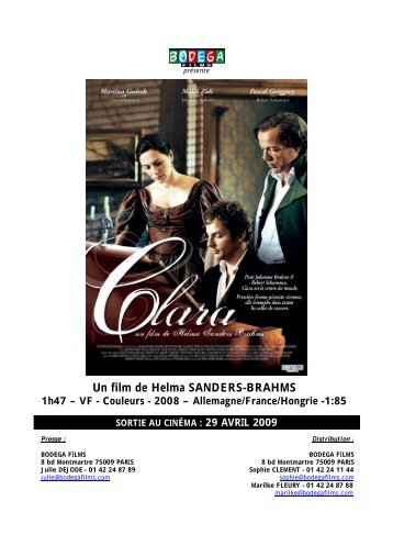 Un film de Helma SANDERS-BRAHMS 1h47 – VF - Unifrance