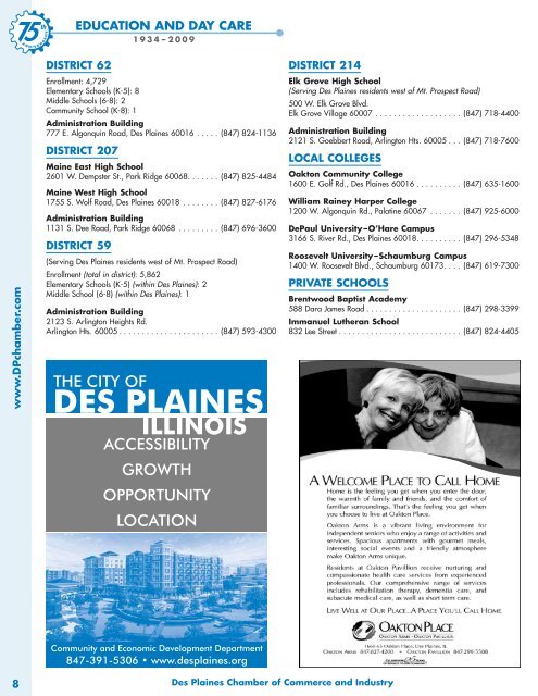 2009 Des Plaines Community Guide - Pioneer Press Communities ...