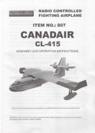 CANADAIR - Hobby King