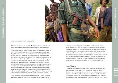 anaLyse de la vioLence armée au burundi