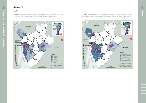 anaLyse de la vioLence armée au burundi