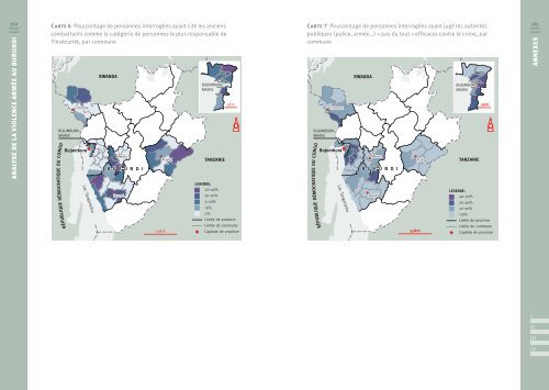 anaLyse de la vioLence armée au burundi