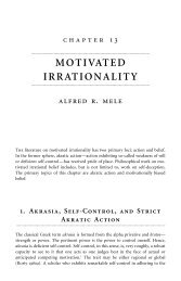 MOTIVATED IRRATIONALITY - Common Sense Atheism