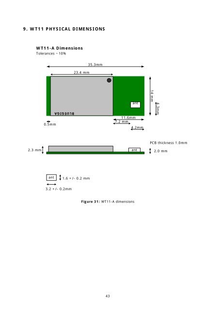 WT11 Datasheet - Glyn Store