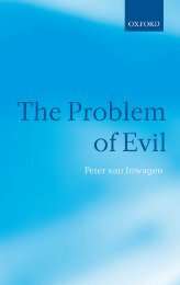 The Problem of Evil - Common Sense Atheism