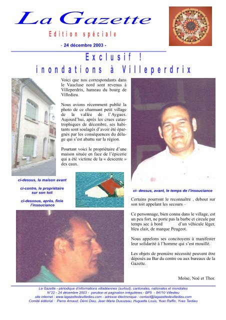 Elle - La Gazette de Villedieu