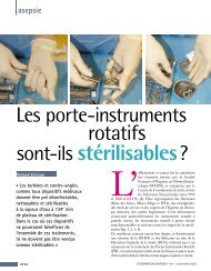 sont-ils stérilisables? - Information dentaire