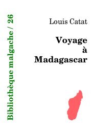 Voyage à Madagascar - Webrairie