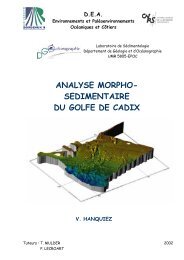 analyse morpho- sedimentaire du golfe de cadix v. hanquiez - ASF