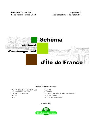 Schéma d'Île de France - DRIAAF Ile-de-France