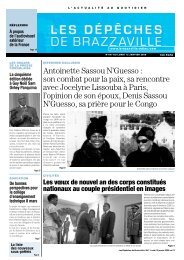 Antoinette Sassou N'Guesso - Les Dépêches de Brazzaville