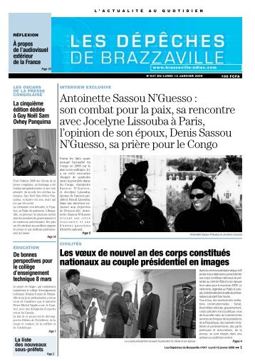 Antoinette Sassou N'Guesso - Les Dépêches de Brazzaville