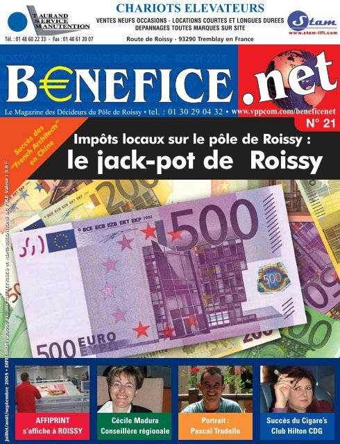 Bénéfice. net bimestriel gratuit édité par VPP SARL - Ce nom de ...