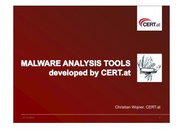 Malware Analysis Tools - SANS Computer Forensics