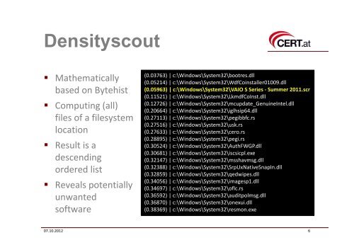 Malware Analysis Tools - SANS Computer Forensics