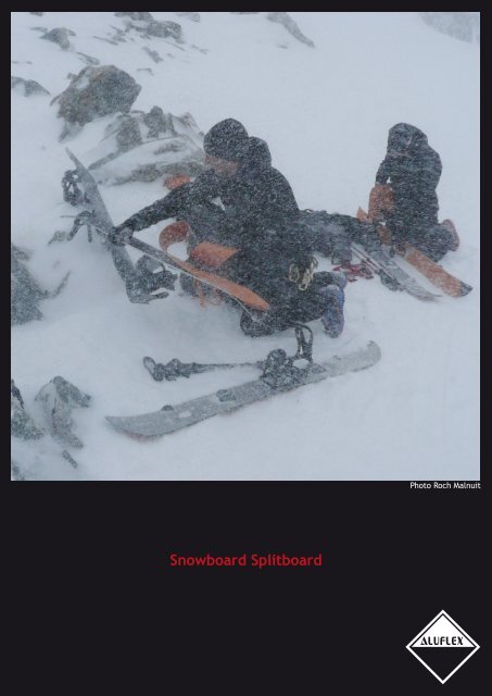 Snowboard Splitboard - Aluflex