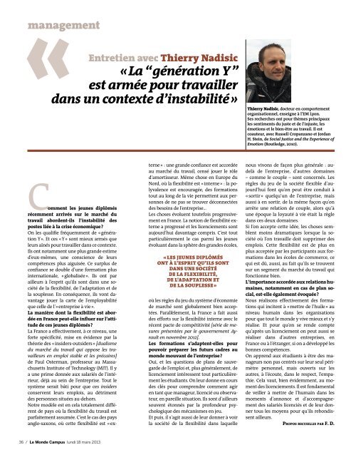 Travailler 2.0 - Le Monde