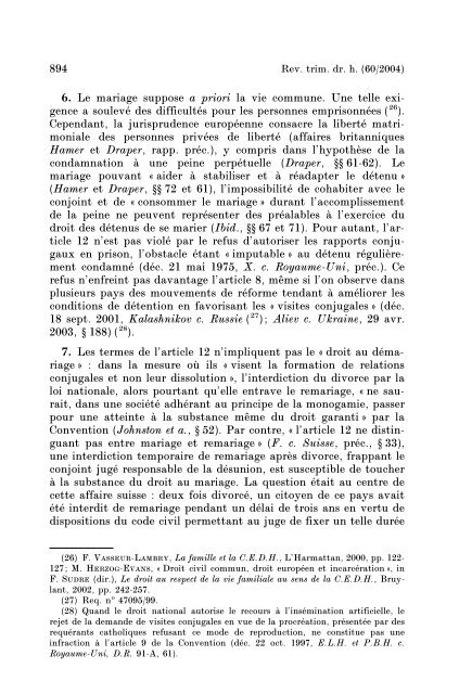 article en pdf - RTDH - Revue trimestrielle des droits de l'homme