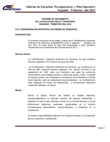 Informe Segundo trimestre 2012.pdf - Condepah