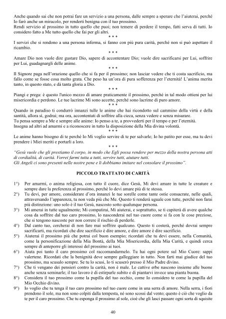 Il Sacro Cuore di Gesù a suor Benigna ... - La Nuova Chiesa