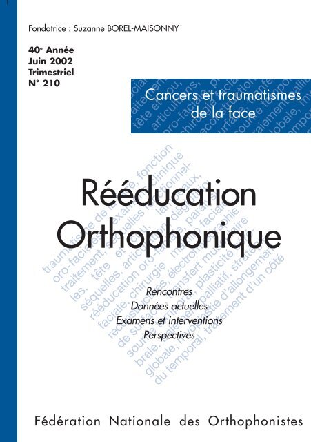 Rééducation Orthophonique Ortho éditions - 