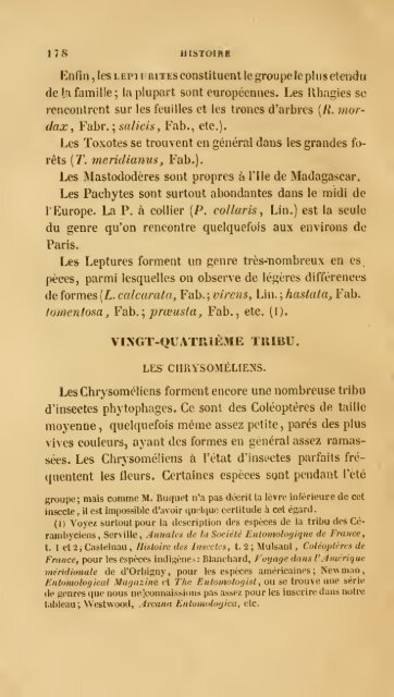 Histoire des insectes : traitant de leurs moeurs et de leurs ...