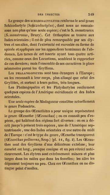 Histoire des insectes : traitant de leurs moeurs et de leurs ...