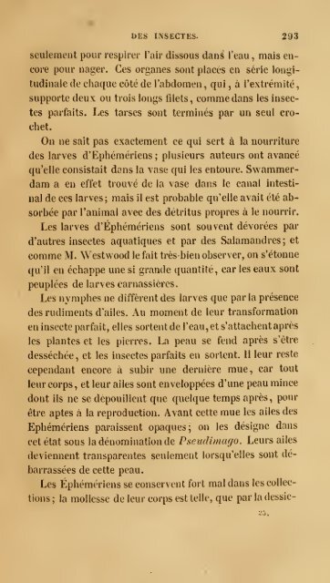 Histoire des insectes : traitant de leurs moeurs et de leurs ...