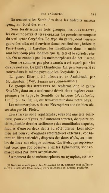 Histoire des insectes : traitant de leurs moeurs et de leurs ...