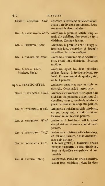 Histoire des insectes : traitant de leurs moeurs et de leurs ...