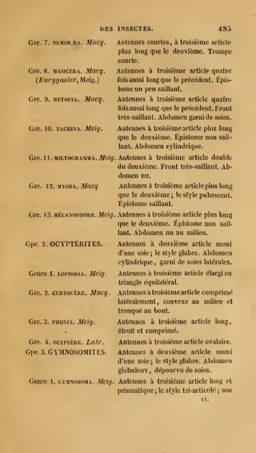 Histoire des insectes : traitant de leurs moeurs et de leurs ...