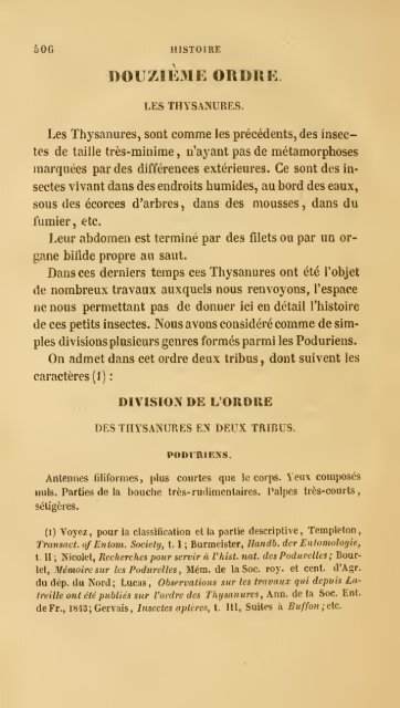 Histoire des insectes : traitant de leurs moeurs et de leurs ...