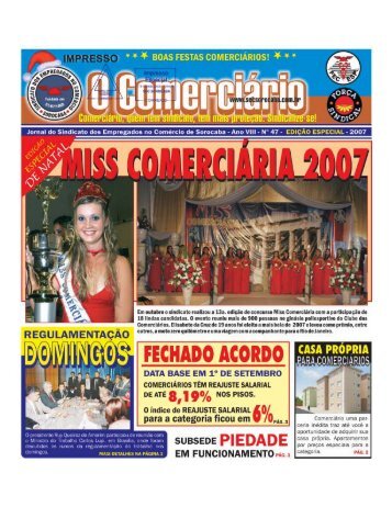 JORNAL DEZEMBRO OFICIAL.pmd - Sindicato dos Comerciários ...