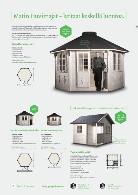 esitteessä - Porin Puupojat Oy