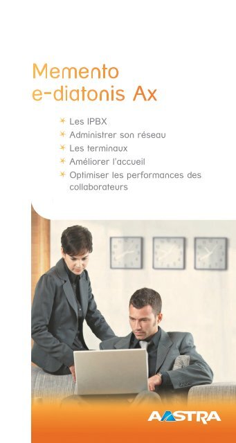 Brochure Ediatonis - Extranet - Aastra