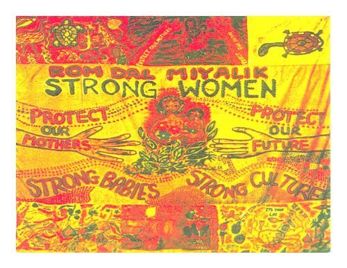 Strong Women, Strong Babies, Strong Culture Program